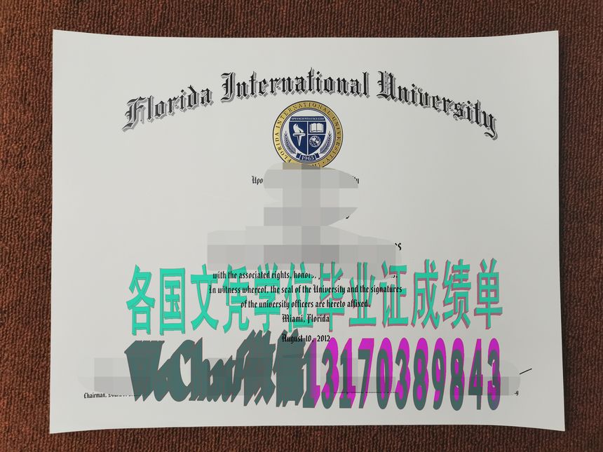 做假佛罗里达国际大学文凭