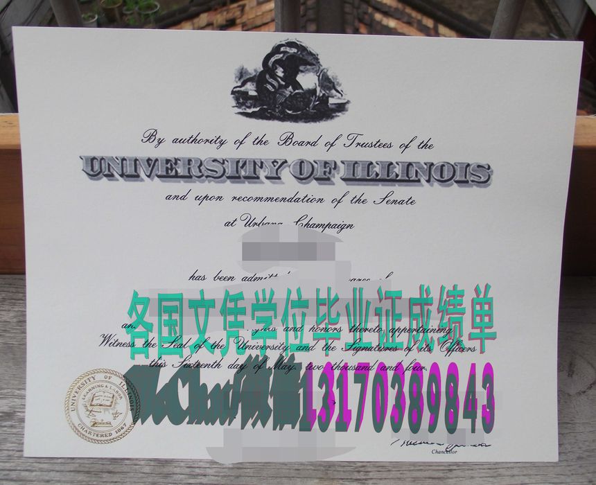 怎么买高仿伊利诺伊州大学毕业证