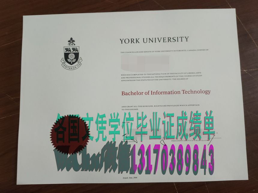 约克大学学位证书哪里能办